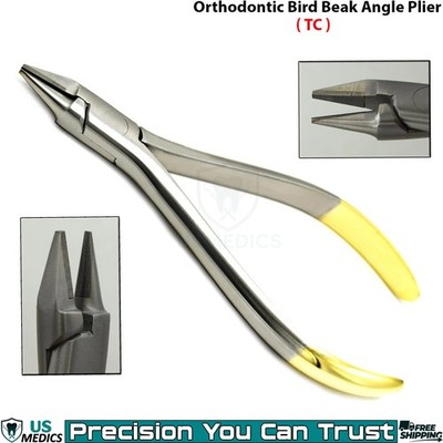 Dental Bird Beak TC Plier Orthodontic Wire Bending Forming Adjusting Tool A+ New