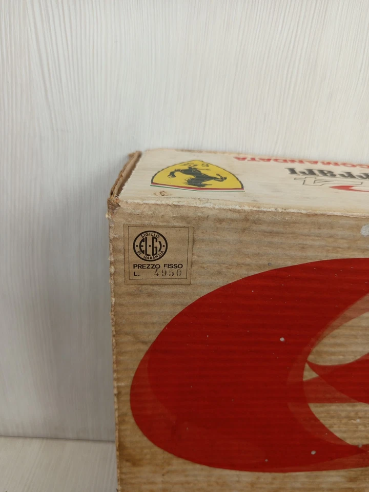 Ellegi Elgi Ferrari P4 prototipo 1/10 filoguidata vintage - Immagine 2 di 4