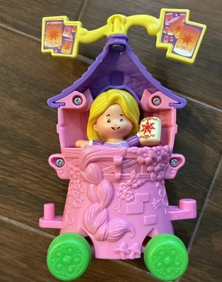 Fisher Price Little People Disney Princess Parade Float Rapunzel - Preowned