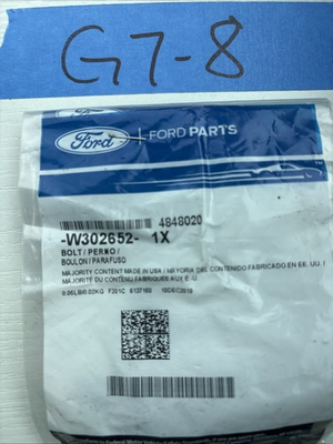 #ad 2008 2010 Ford 6.4L Powerstroke W302652 Exhaust Manifold Bolt OEM $2.93