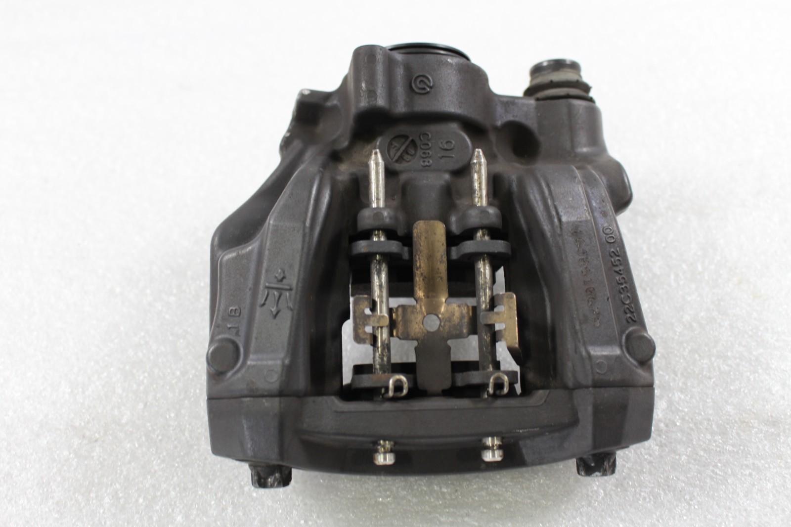 Maserati Ghibli, Quattroporte, RH, Rear E-Brake Caliper, Used, P/N 673006241