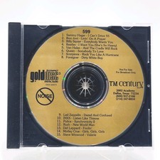 #599 TM Century GoldDisc Radio CD Crue Leppard Beatles Halen Scorpions Zeppelin
