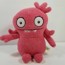 Ugly Dolls Hasbro - 8 Inch Plush Pink Fuzzy Cuti SnaggleTooth - GREAT