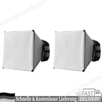 Universal DSLR Photo Flash Diffuser Light Soft Box 125x100mm for Canon for Nikon
