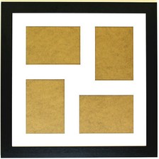 Multi Aperture Collage Picture Photo Frames Choice of Mount Design WOOD FRAME 