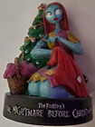 Nightmare Before Christmas Sally Figurine Tree Santa Suit Black Cat 7 inch KCare