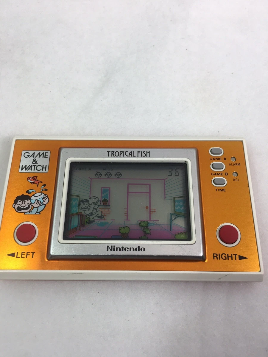 Vintage nintendo game and watch outlet