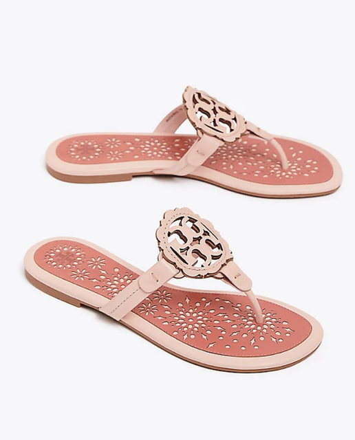 tory burch seashell pink espadrilles