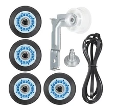 Dryer Repair Kit For Maytag MDG9700AWW MDE6700AZW MDG6700AWM Rollers Belt Idler