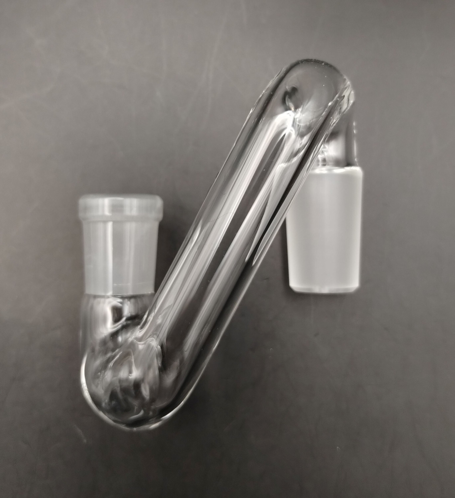 DISCOUNTED 14mm Female- 18mm Male Glass Drop Down Attachment Adapter