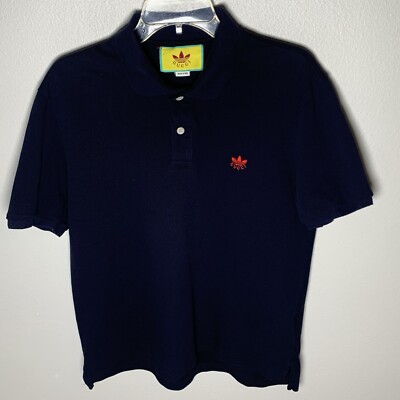 GUCCI×アディダス　ネイビー ポロシャツ アディダスロゴ GUCCI x ADIDAS ポロシャツ ネイビー M グッチ アディダス - メルカリ