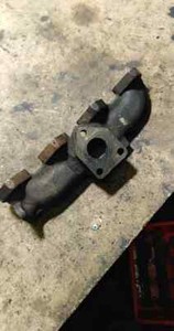 BMW 320 D E46 ABGASKRÜMMER 7787633B