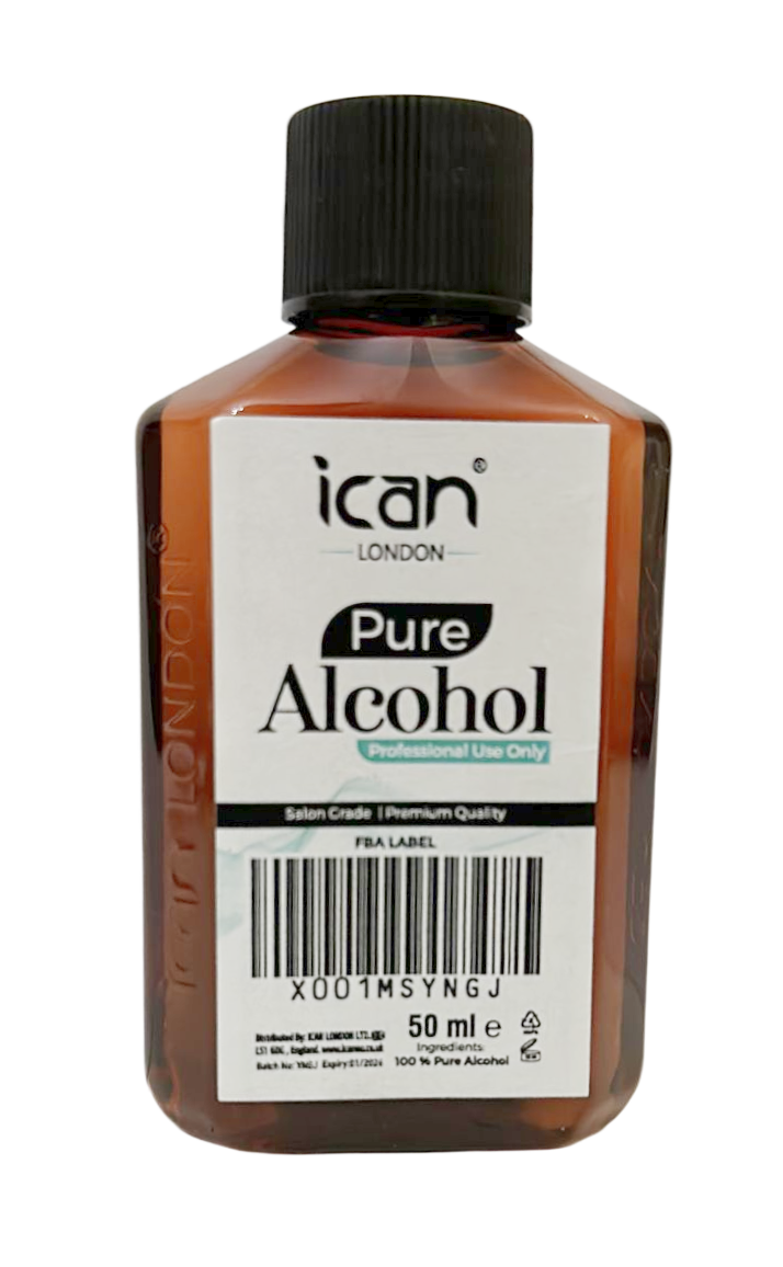 ican 100 Pure Alcohol Lab Grade / Rubbing Alcohol 50ml eBay