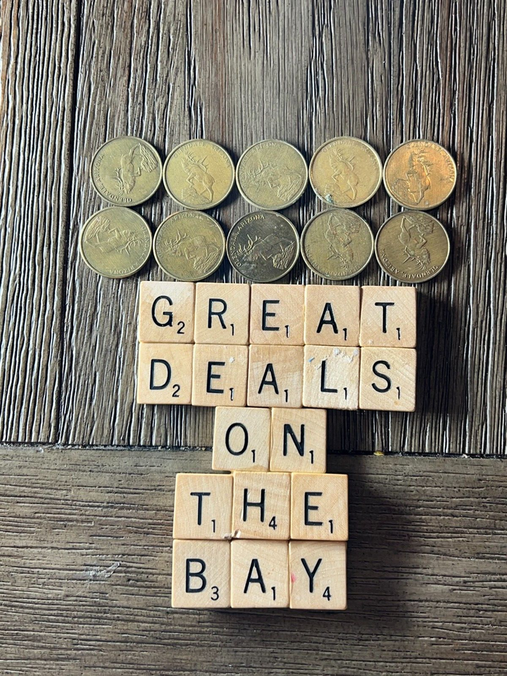 Cabela's Souvenir Coin Token Glendale, AZ Lot Of 10 24mm Fast Shipping