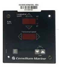 Consilium Marine SAL SD1-5 Longitudinal and Transversal Speed Display