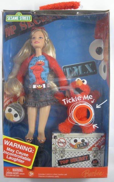 tickle me elmo barbie