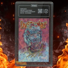 2024 MTP X TAG Witness Promo DUSTIN WOLF Rookie Auto /5 Red Ice Portrait