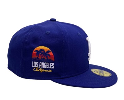 Dodgers New Era Los Angeles California Side patch 59fifty fitted