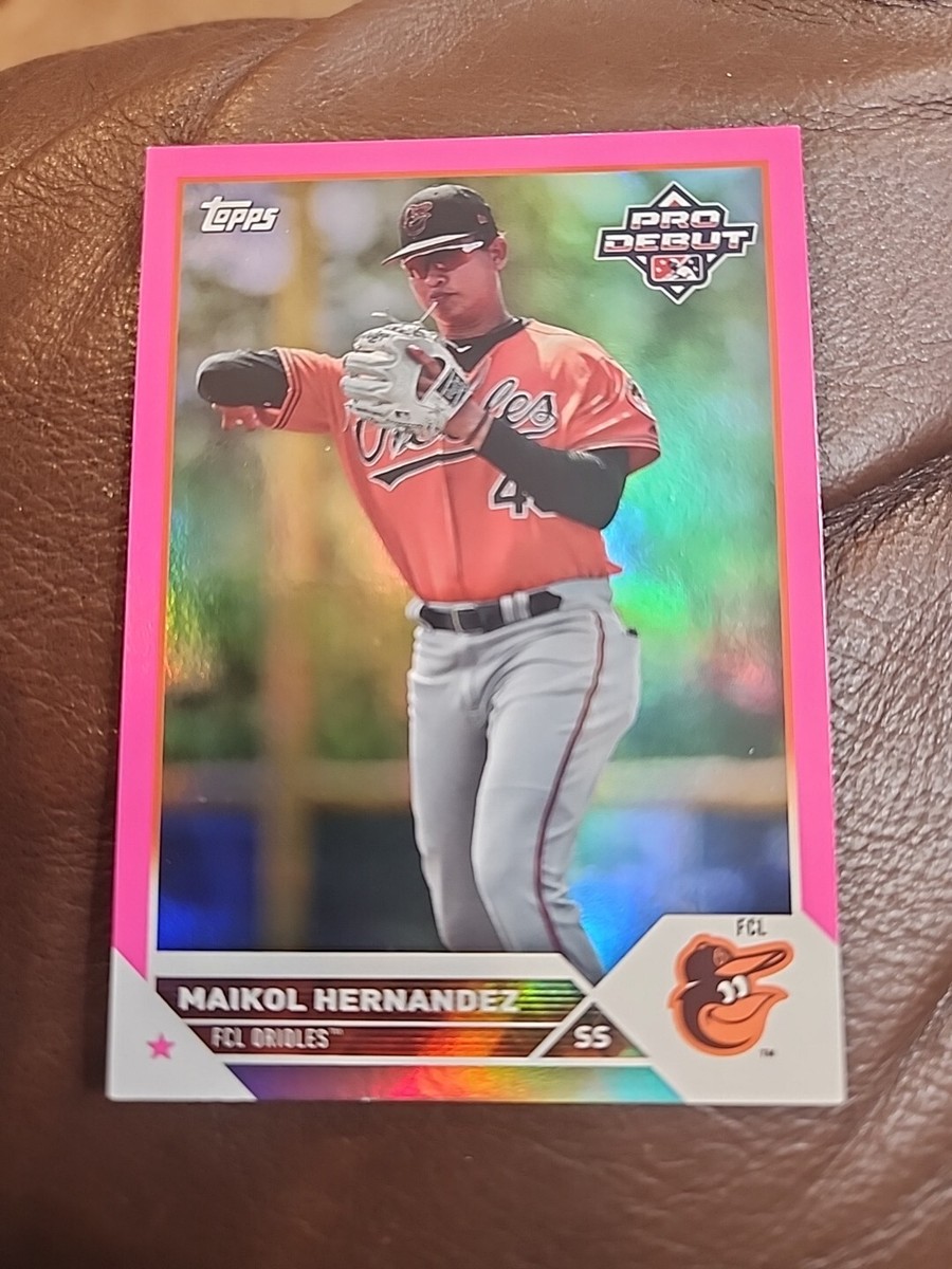 Maikol Hernandez 2023 Topps Pro Debut Fuchsia /199 Orioles #PD-84