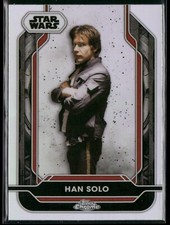 Star Wars Topps Chrome 2024 Card Costco Super Box Refractor - Han Solo