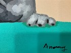 Pug puppy 20 x 24” oil painting on canvas  modern on canvas — photo 4