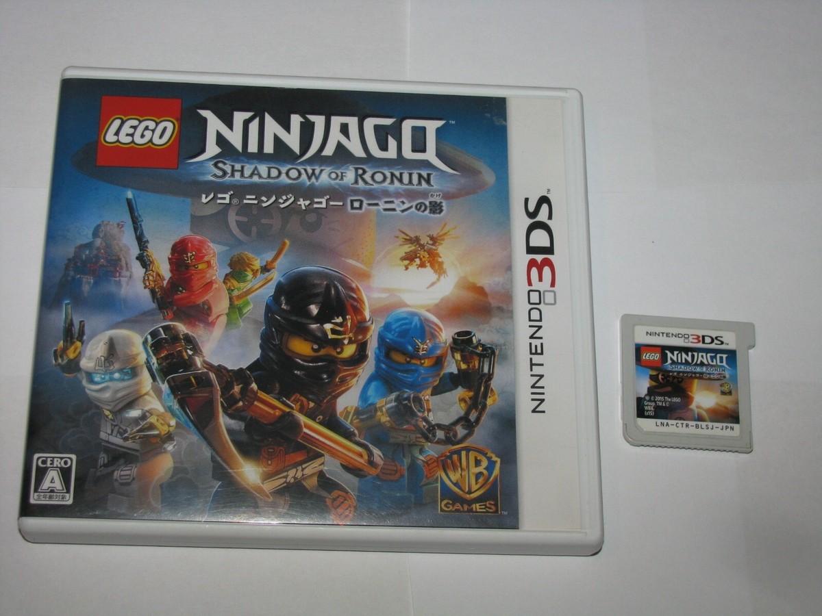 UsedGame 3DS LEGO R Ninja Go Ronin shadow of for sale online