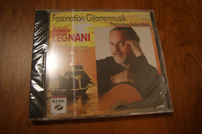 CD Faszination Gitarrenmusik Roberto Legnani (K192) ORIGINAL VERSIEGELT
