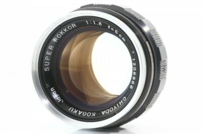 Chiyoda Kogaku SUPER ROKKOR 5cm F1.8Ｌ３９ Chiyoda Kogaku Super Rokkor 5cm F/1.8 Lens Leica LTM L39 from