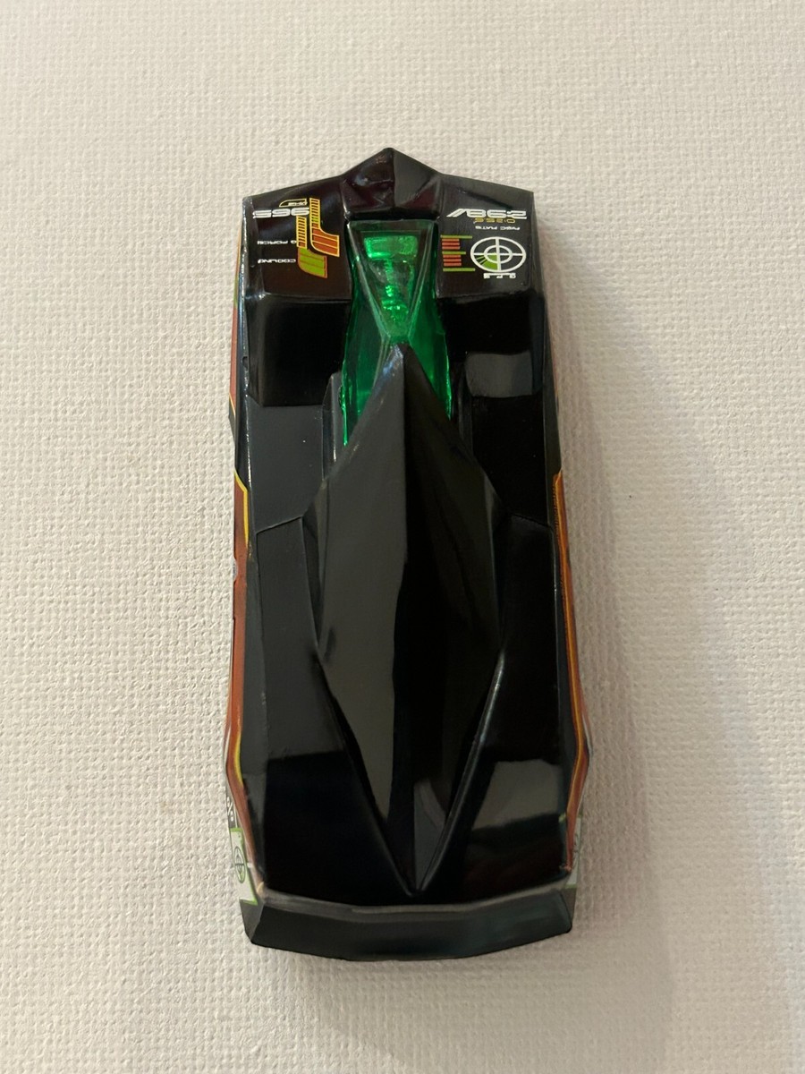 HOT WHEELS 1997 TECHNO BITS SERIES SHADOW JET II IN BLACK #1/4 OR