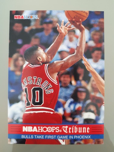 1993 94 NBA Hoops Tribune Game 1 292 B J Armstrong Basketball EBay