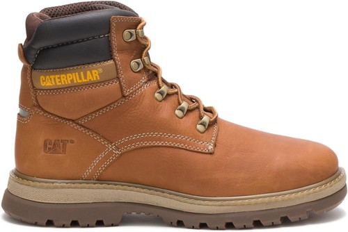 Cat Footwear Mens FAIRBANKS 6" SOFT TOE Slip Resistant Casual Work Leather Boots