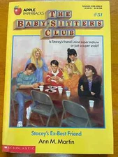 The Baby Sitters Club #51 Stacey's Ex-Best Friend Ann M. Martin GOOD CONDITION