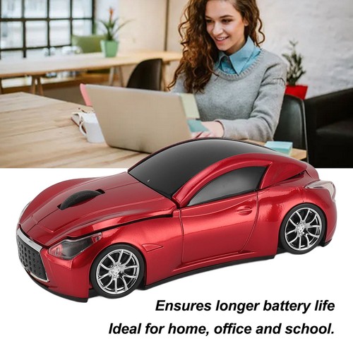 Sport Car Shape Wireless Mouse 1600 DPI Optical Sensor Mice 2.4 GHz USB Rece TPG - Picture 12 of 34