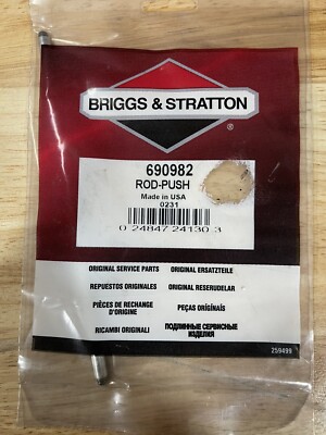 BRIGGS & STRATTON 690982 ROD-PUSH | eBay