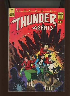 (1967) T.H.U.N.D.E.R. Agents #11: SILVER AGE! (4.5)