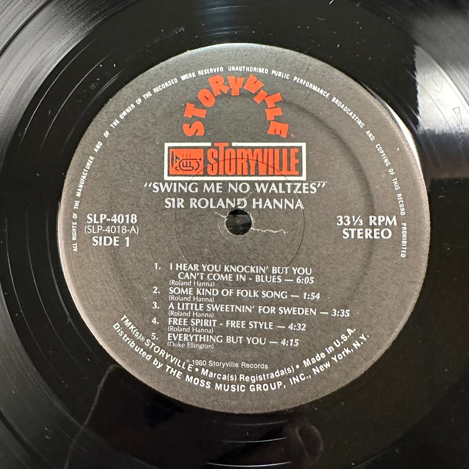 Swing Me No Waltzes LP Record Vinyl Roland Hanna - Image 3 of 4