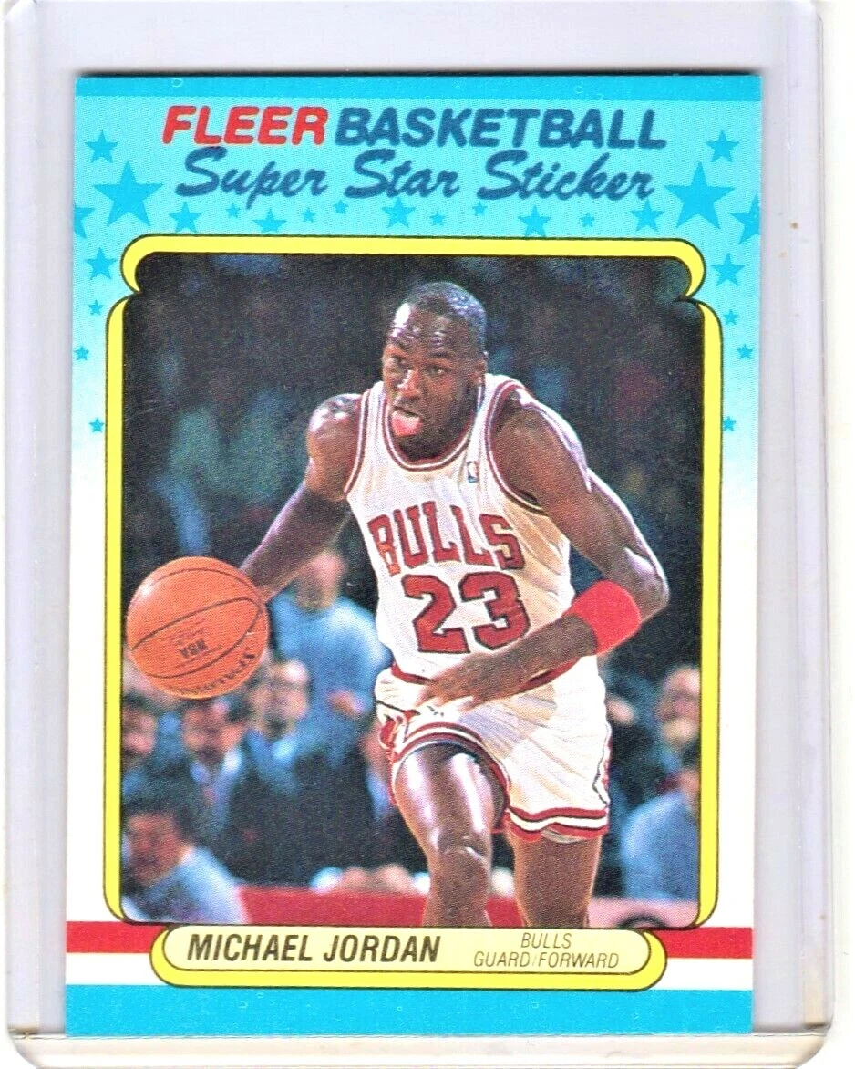 1988 Fleer Sticker Michael Jordan for sale | eBay