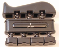 LoGest Finger Strengthener - Finger Exerciser for Forearm and Hand Strength MED