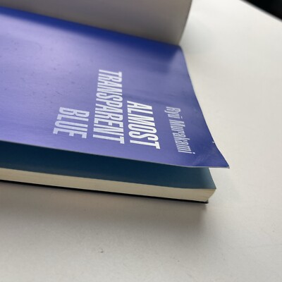 Almost Transparent Blue by Ryu Murakami 2003 1st Trade Paperback