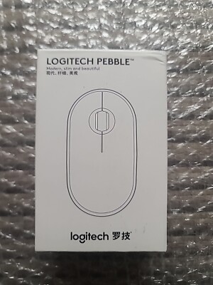 MOUSE USB OPTICAL Logitech Pebble ROSE/PINK LOGITECH New 910- 005575 QUIET