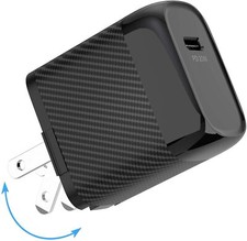 USB C Charger Fast Charger PD 20W Black