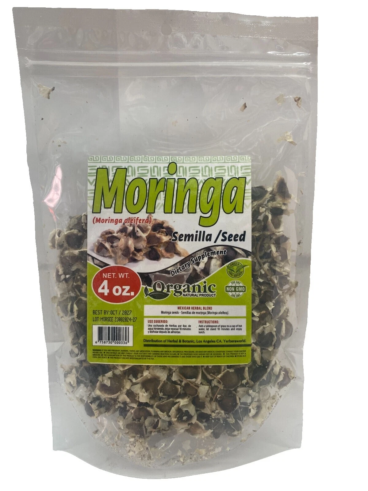 Moringa Seeds Tea Herbal Remedies & Resins