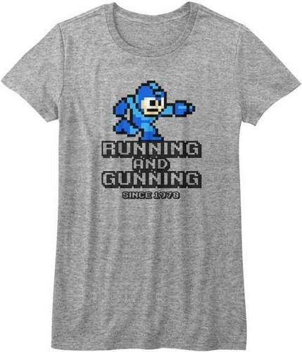 Pre-Sell Mega Man Video Game Licensed Ladies Women's T-Shirt - Picture 22 of 24