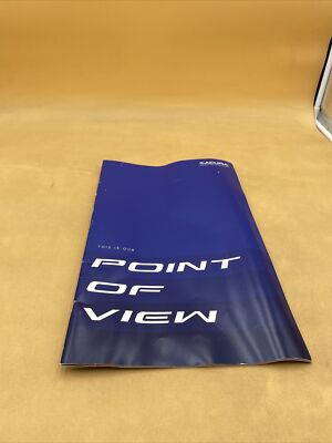 2016 ACURA OUR POINT OF VIEW LARGE ORIGINAL DEALER SALES BROCHURE CATALOG BOOK