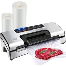 Precision Vacuum Machine,Pro Food Sealer with Built-in Cutter ,special offer