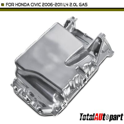 #ad #ad New Engine Oil Pan for Honda Civic Si 2006 2011 L4 2.0L Coup Sedan 11200RRBA00D $81.58