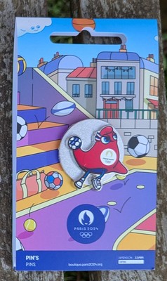 Paris 2024 - Olympic games - Pin's phryge mascot handball