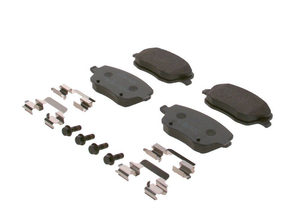 Plaquettes de frein Bosch BP967 garniture premium haute performance pour un arrêt fluide