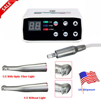 Dental NSK Style Brushless LED Electric Micro Motor/1:5 Increasing Handpiece pro