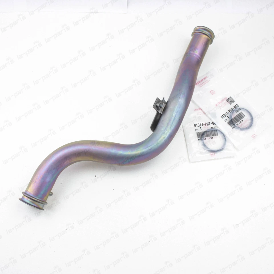 Nuevo Juego de juntas tóricas y tubo de conexión bomba de agua genuino Honda 07-15 Civic 16-21 HR-V Foto 2 de 4